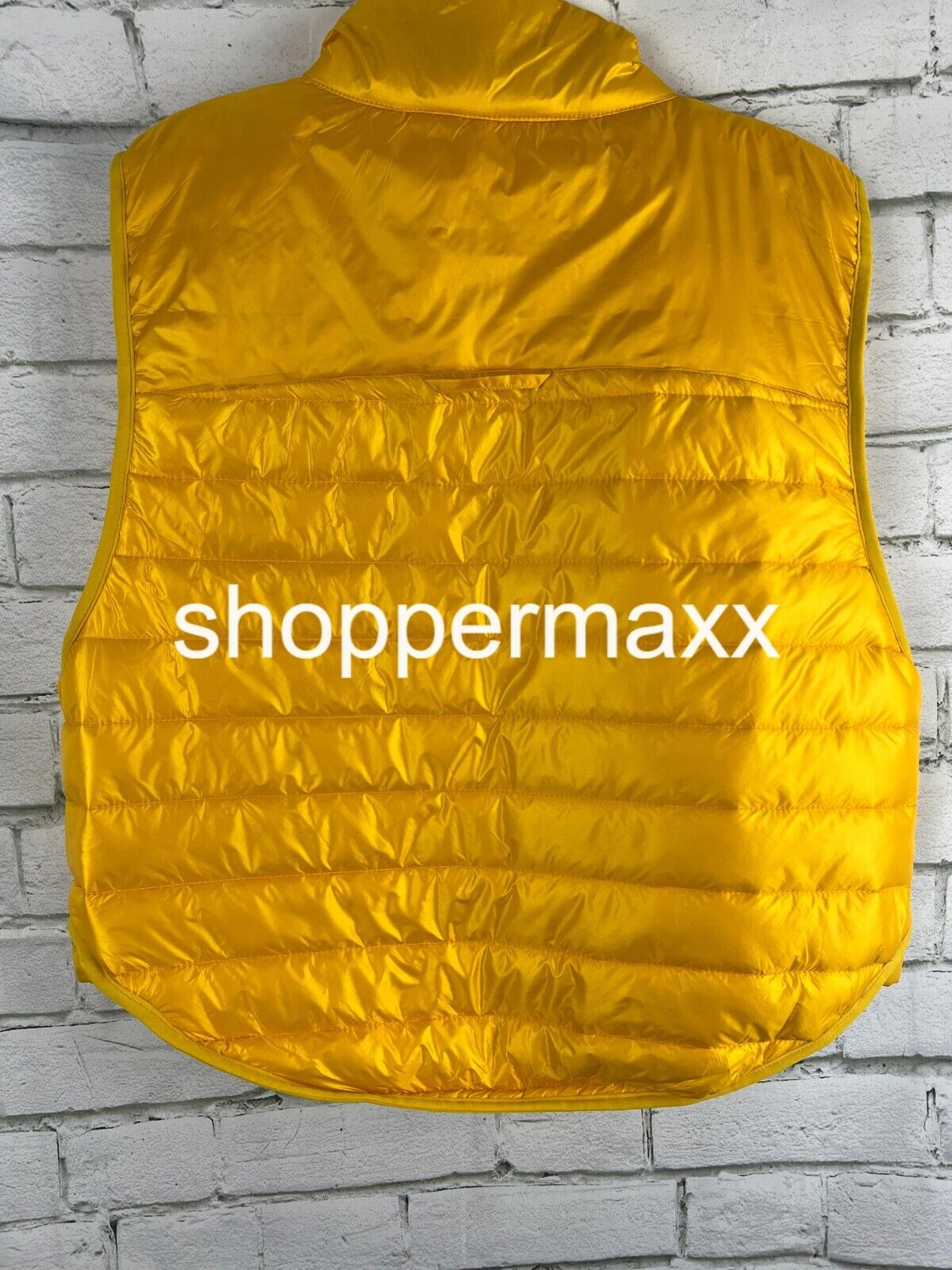 Women's Quilted Puffer Vest - JoyLab, Yellow, Size Large