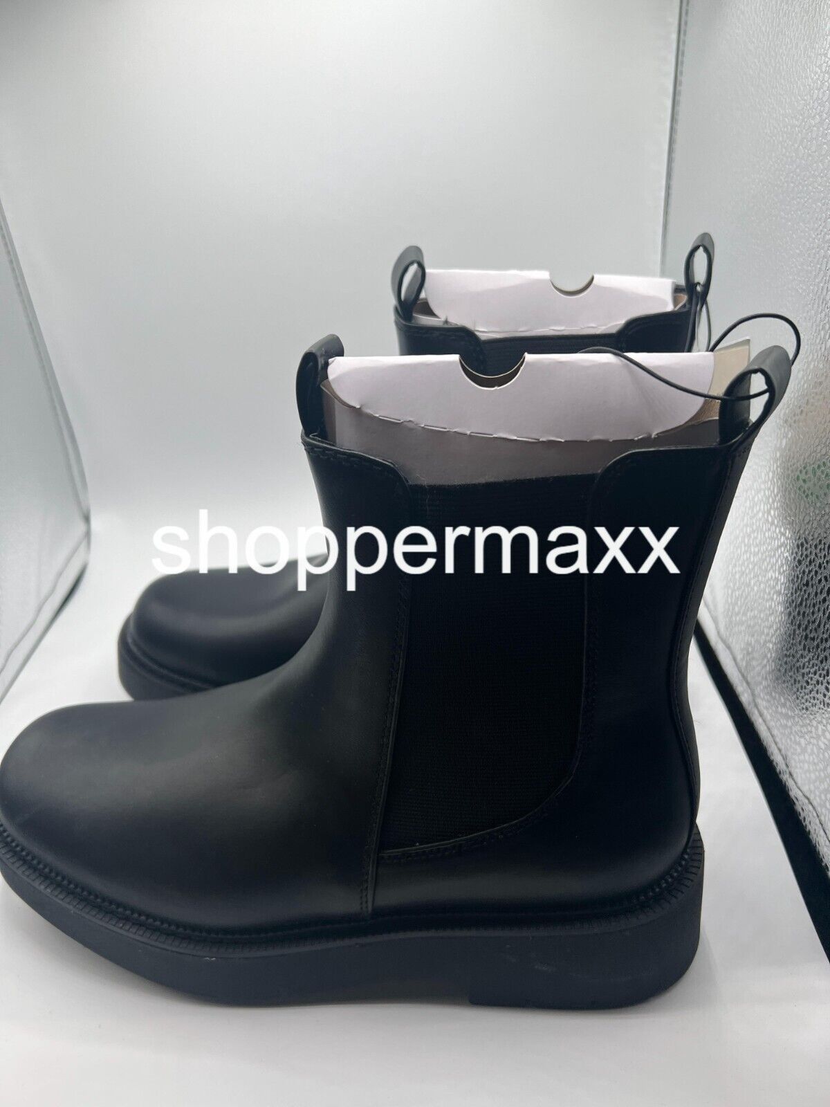 Women's Demi Chelsea Boots - A New Day, BLACK, Size 10