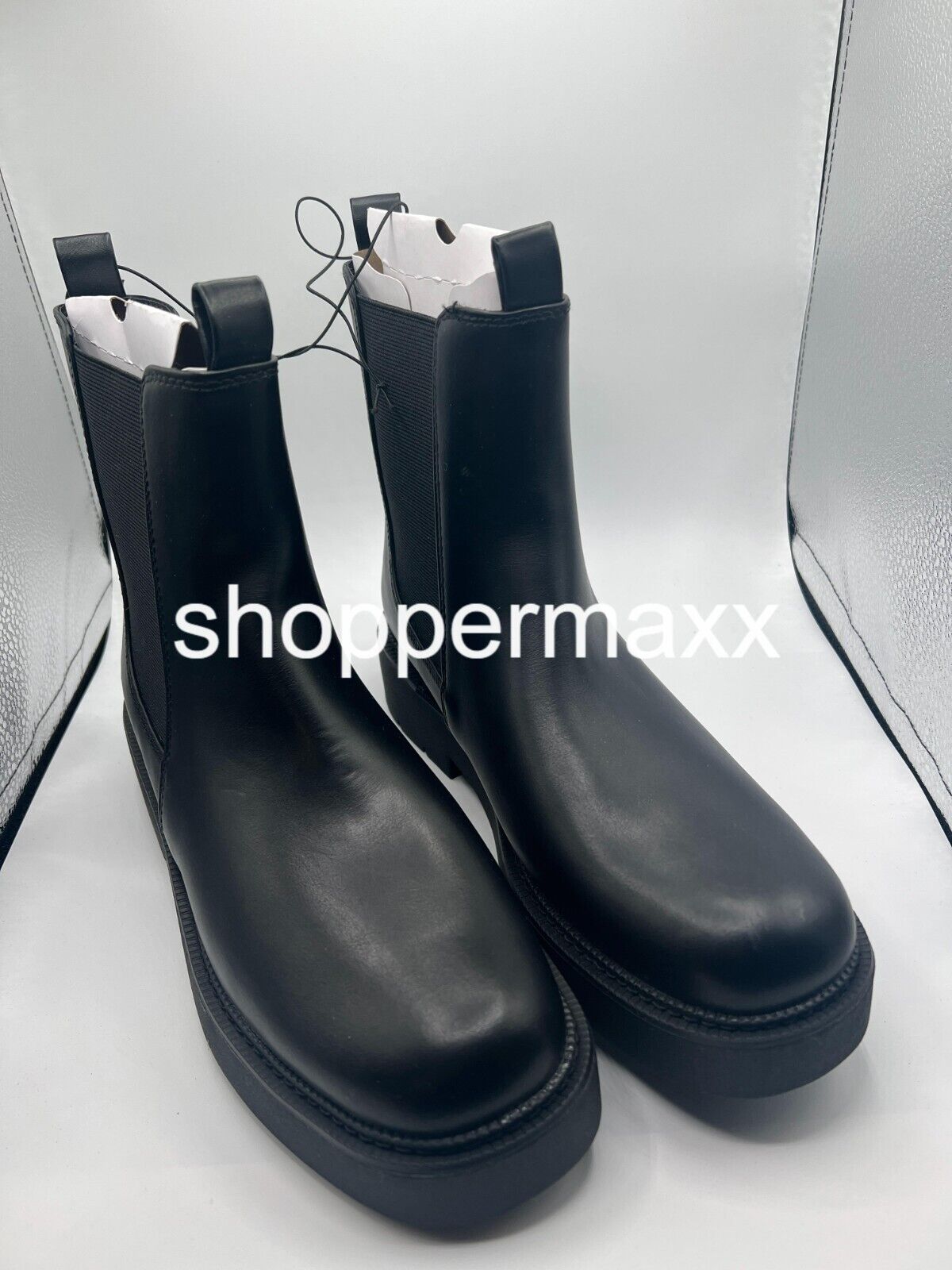 Women's Demi Chelsea Boots - A New Day, BLACK, Size 10