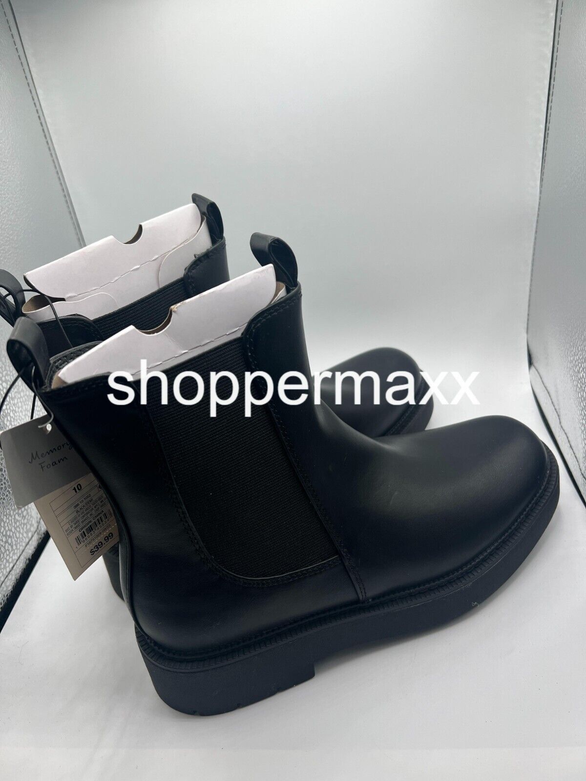 Women's Demi Chelsea Boots - A New Day, BLACK, Size 10