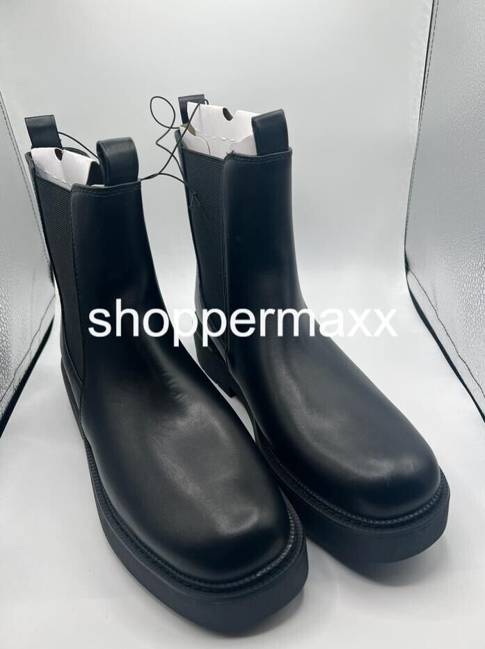 Women's Demi Chelsea Boots - A New Day, BLACK, Size 10