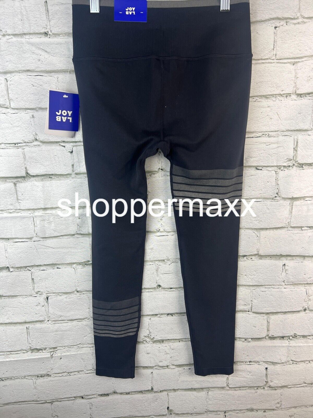 Women's High-Rise Seamless Leggings - JoyLab, Black, Size Medium