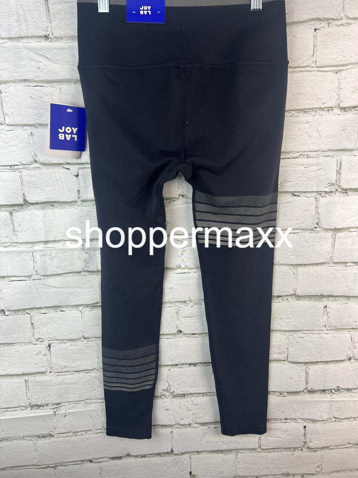 Women's High-Rise Seamless Leggings - JoyLab, Black, Size Medium
