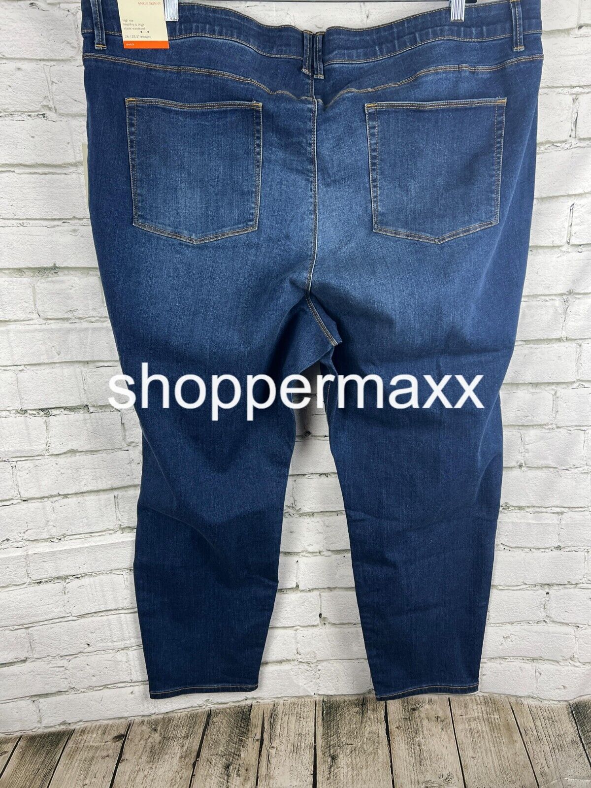 Women's High-Rise Skinny Jeans - Knox Rose, Dark Wash, 26/28.5 INSEAM, Size 26