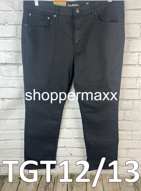 Men's Slim Fit Jeans - Goodfellow & Co, BLACK, Size 40Wx30L