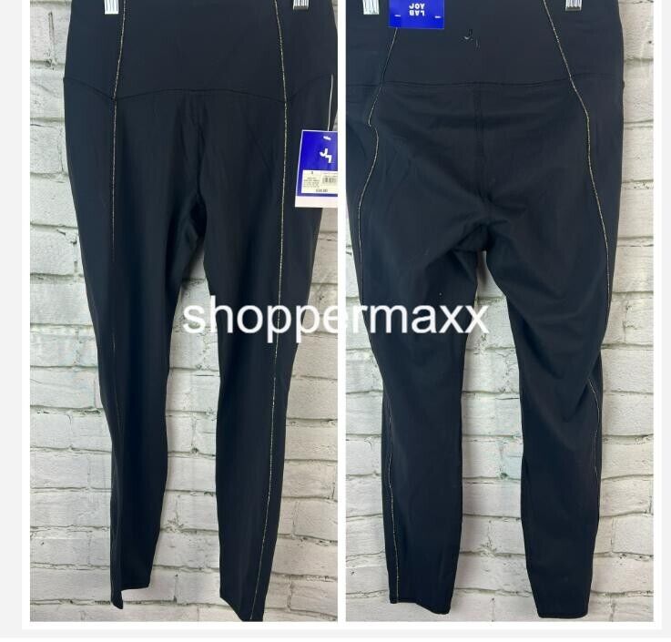 Women's High Waist Leggings - JoyLab, Black, Size Small