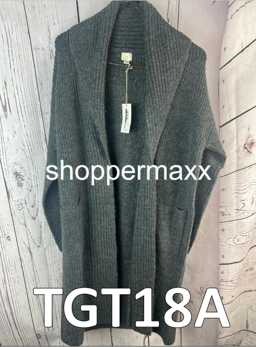 Women's Layering Cardigan - A New Day, Gray, Size X-Small/Small
