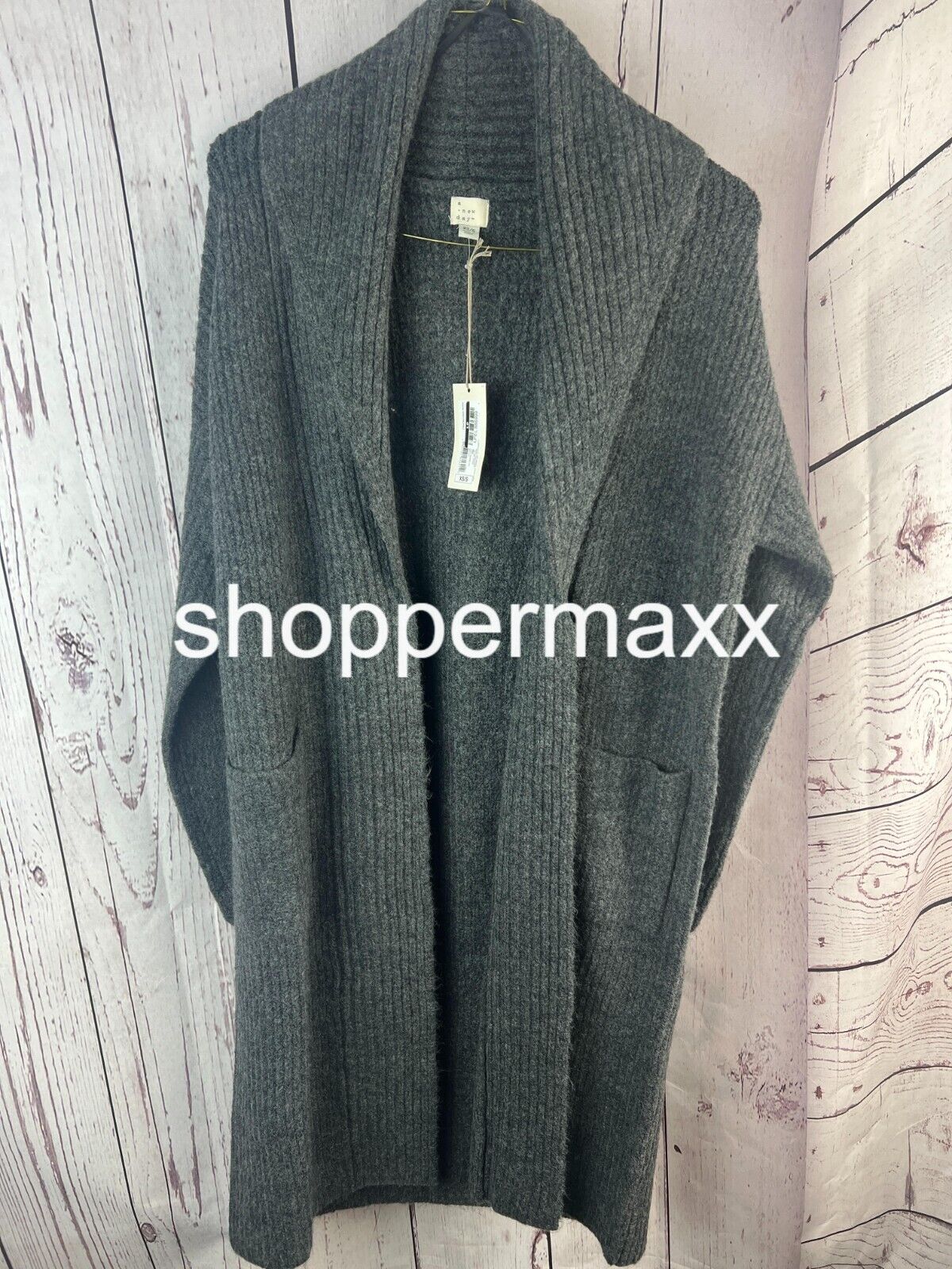 Women's Layering Cardigan - A New Day, Gray, Size X-Small/Small