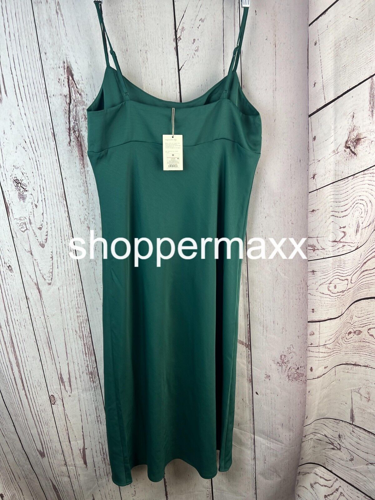 Women's Slip Tank Dress - A New Day, Teal Green, Size Medium