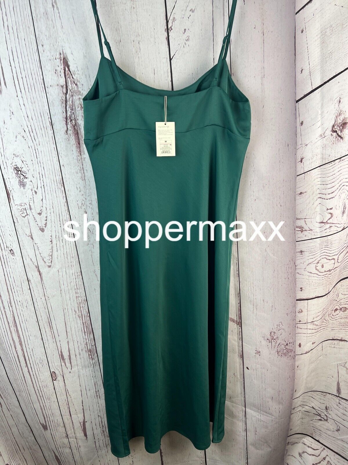 Women's Slip Tank Dress - A New Day, Teal Green, Size Medium