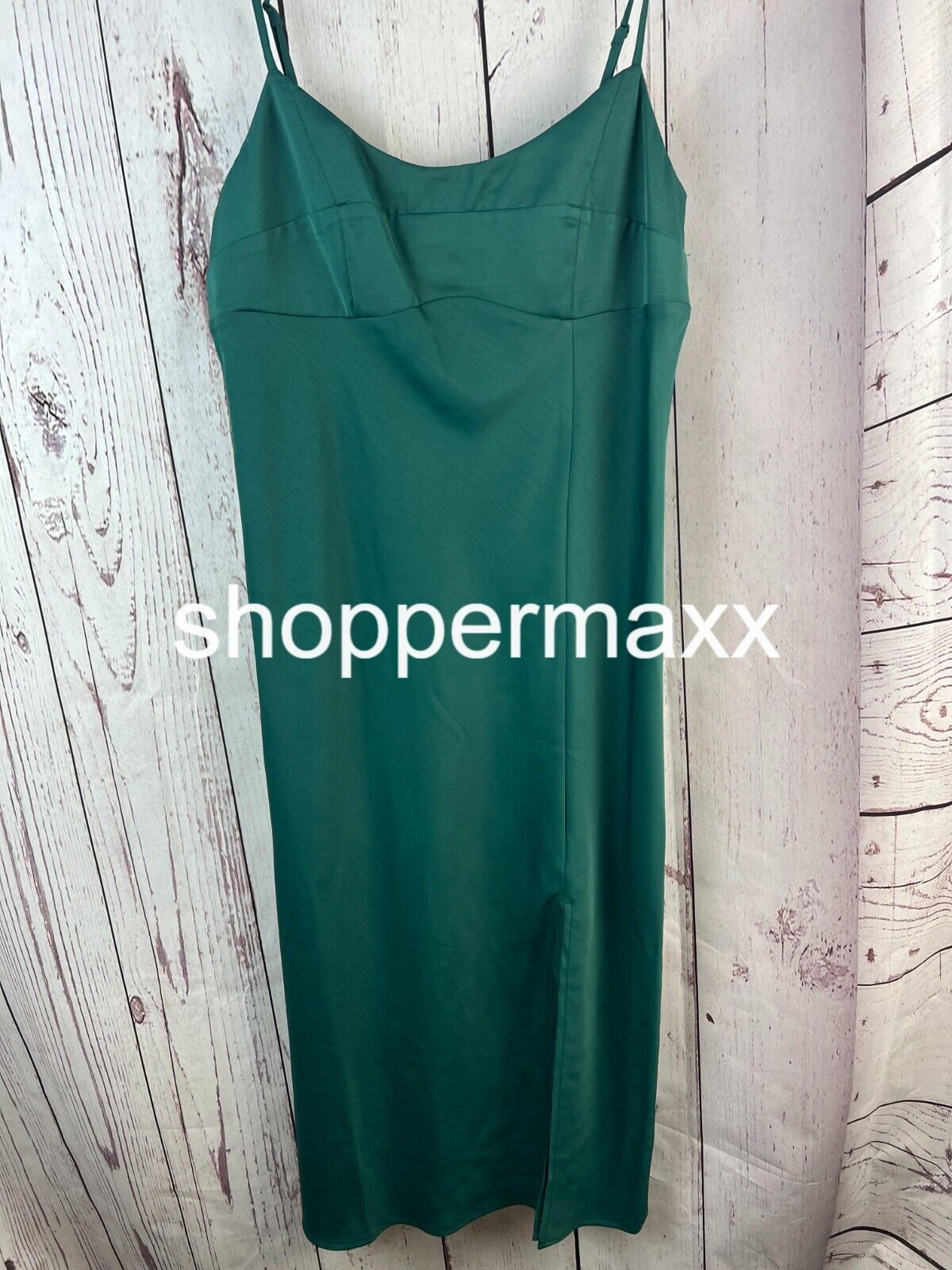 Women's Slip Tank Dress - A New Day, Teal Green, Size Medium