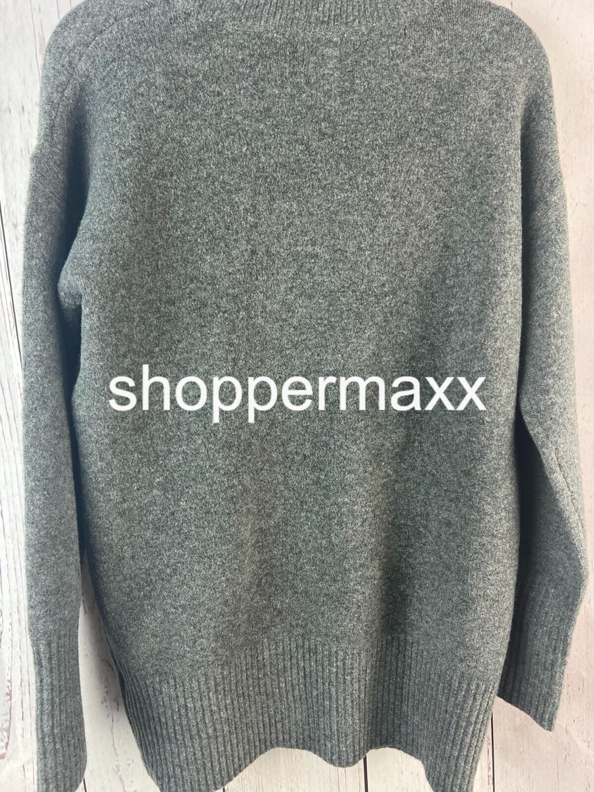 Women's Crewneck Tunic Pullover Sweater - A New Day, Dark Gray, Size X-Small