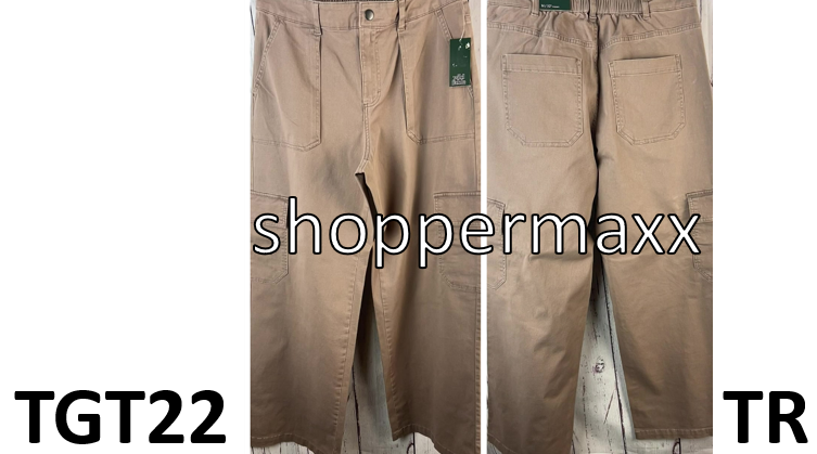 Women's High-Rise Straight Leg Cargo Pants - Wild Fable, Mauve, Size Medium