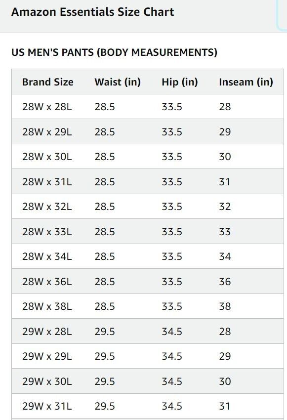 Essentials Men's Relaxed-Fit Casual Stretch, Cotton, Khaki brown, 34W x 33L