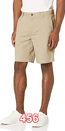 Essentials Men's Classic-Fit 9" Short, Khaki Brown, 34