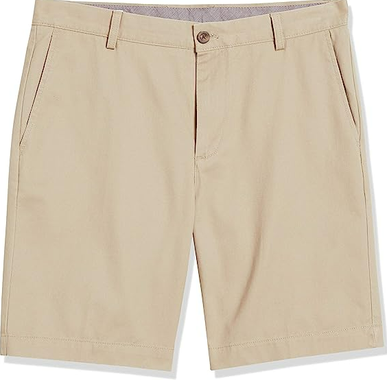 Essentials Men's Classic-Fit 9" Short, Khaki Brown, 34