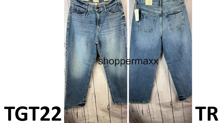 Women's Mid-Rise 90's Baggy Jeans- Universal Threads, Medium Wash, Size 10 Short