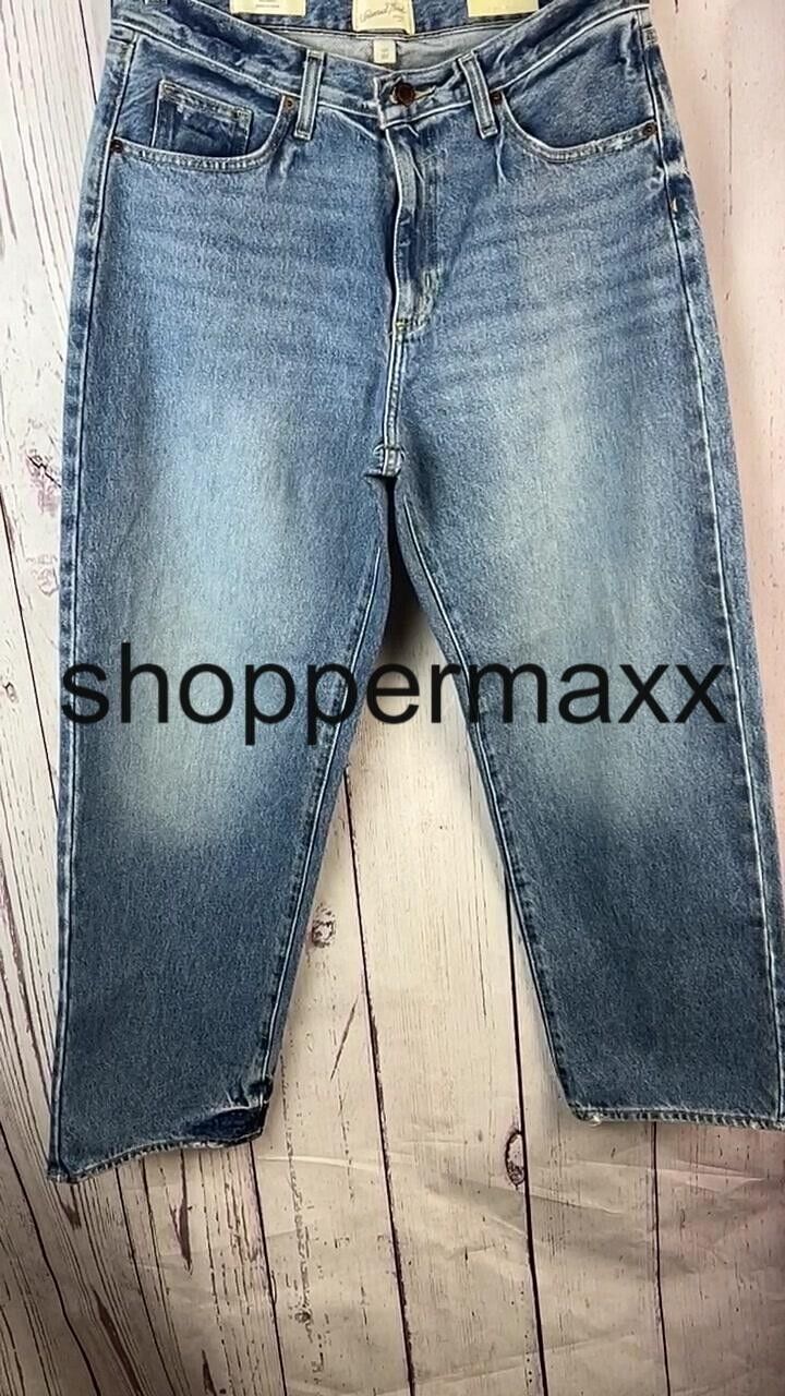 Women's Mid-Rise 90's Baggy Jeans- Universal Threads, Medium Wash, Size 10 Short