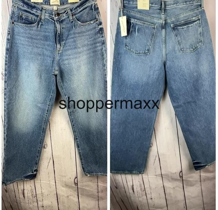 Women's Mid-Rise 90's Baggy Jeans- Universal Threads, Medium Wash, Size 10 Short