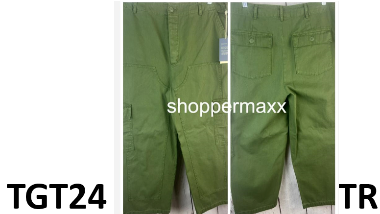Women's High-Rise Cargo Pants - Universal Thread, Green, Size 12