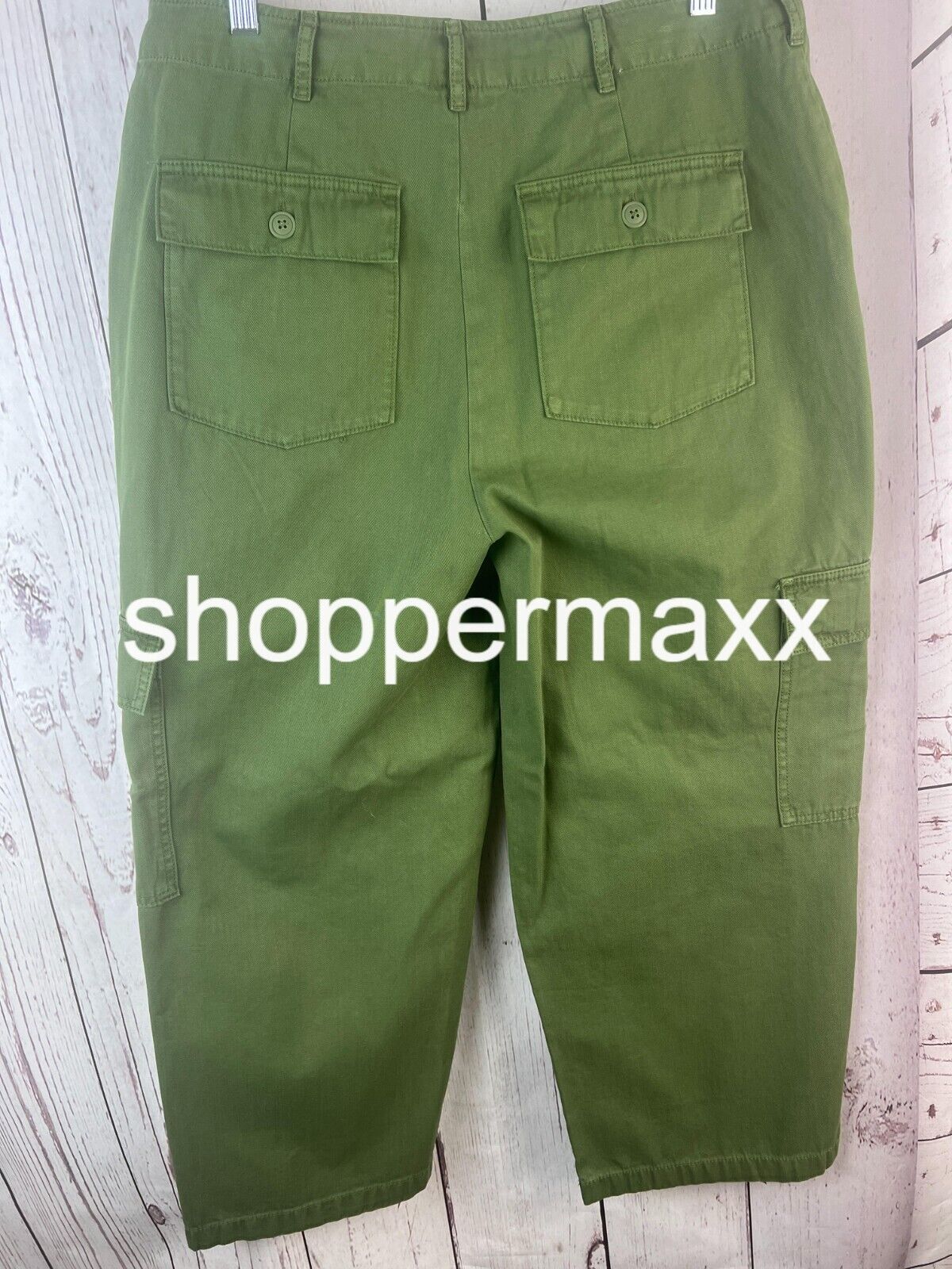 Women's High-Rise Cargo Pants - Universal Thread, Green, Size 12