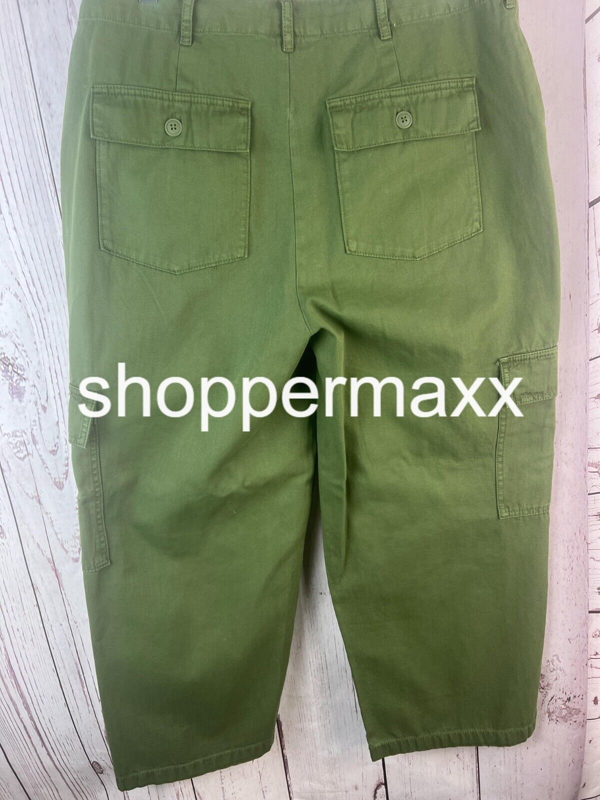 Women's High-Rise Cargo Pants - Universal Thread, Green, Size 12