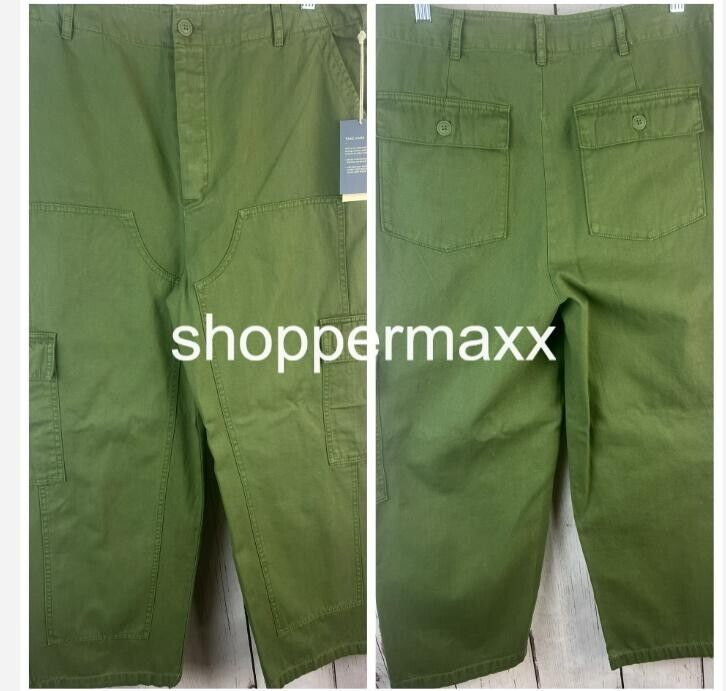 Women's High-Rise Cargo Pants - Universal Thread, Green, Size 12
