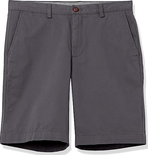 Amazon Essentials Men's Slim-Fit 9" Short Grey 34