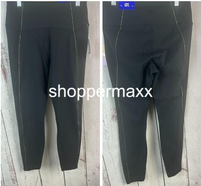 Women's High Waist Leggings Pants - JoyLab, Black, Size Medium