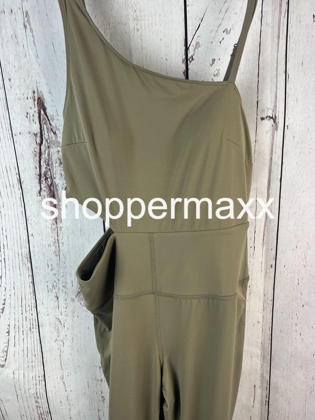 Women's Asymmetrical Flare Bodysuit - JoyLab, Dark Gray, Size-M