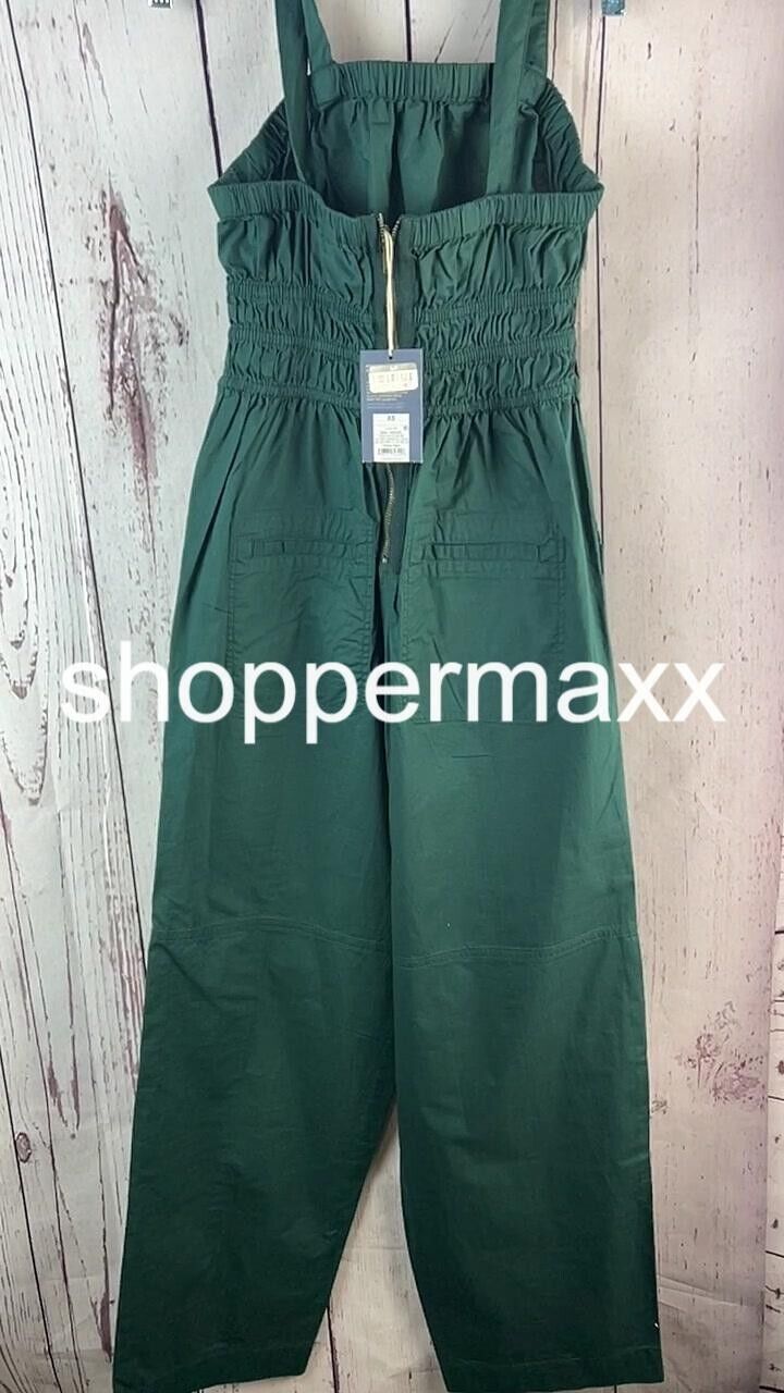 Women's Sleeveless Jumpsuit - Universal Thread, Color-Green, Size- XS