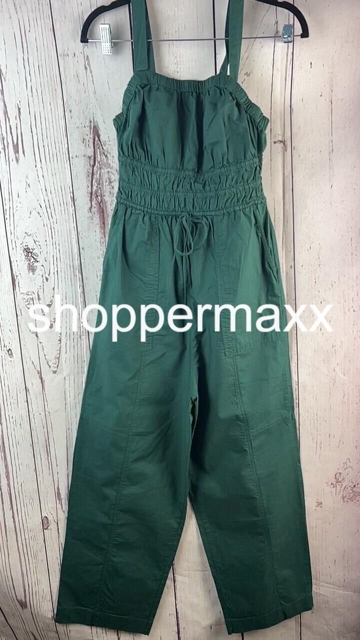 Women's Sleeveless Jumpsuit - Universal Thread, Color-Green, Size- XS