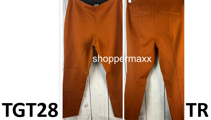 Women's High-Rise Skinny Ankle Pull-On Pants - A New Day,Color- Brown, Size- 6