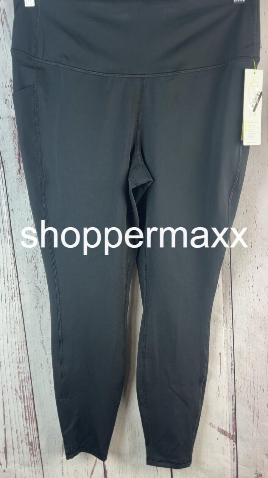 Women's Brushed Sculpt High-Rise Pocketed Leggings 28 UPF50+, Pocket Black, XXL