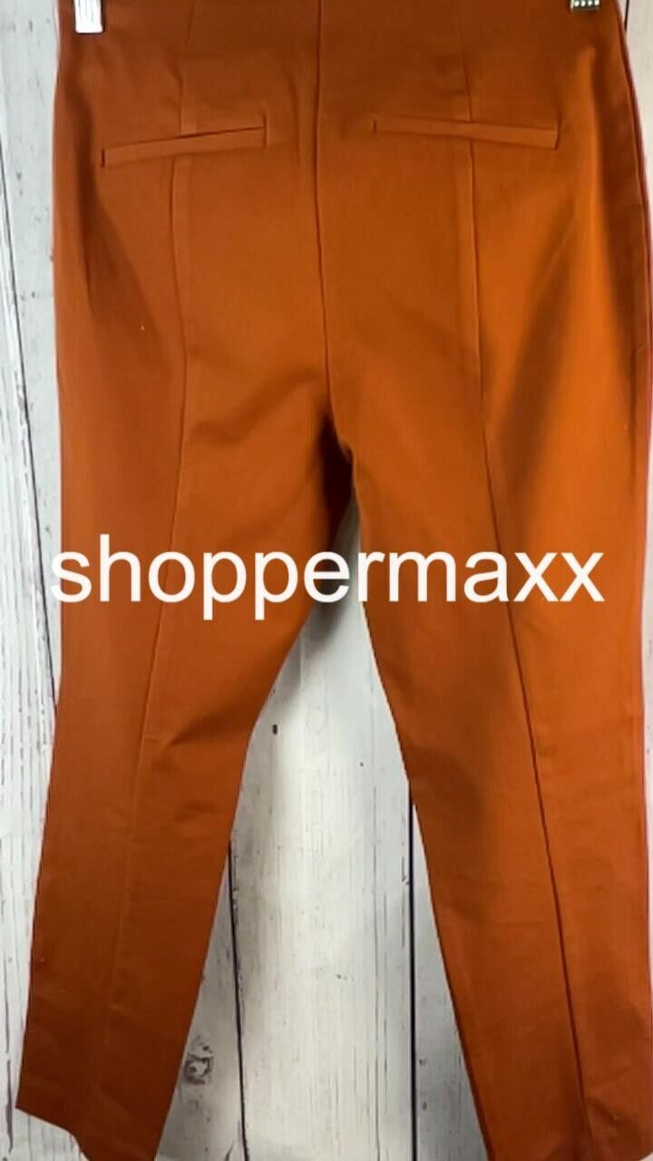 Women's High-Rise Skinny Ankle Pull-On Pants - A New Day,Color- Brown, Size- 6