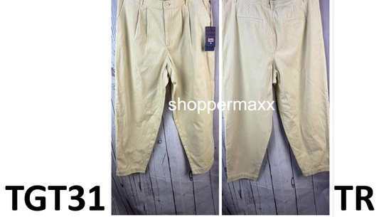 Women's Corduroy Straight Leg Trousers - Rowing Blazers x Target, Cream, Size 16