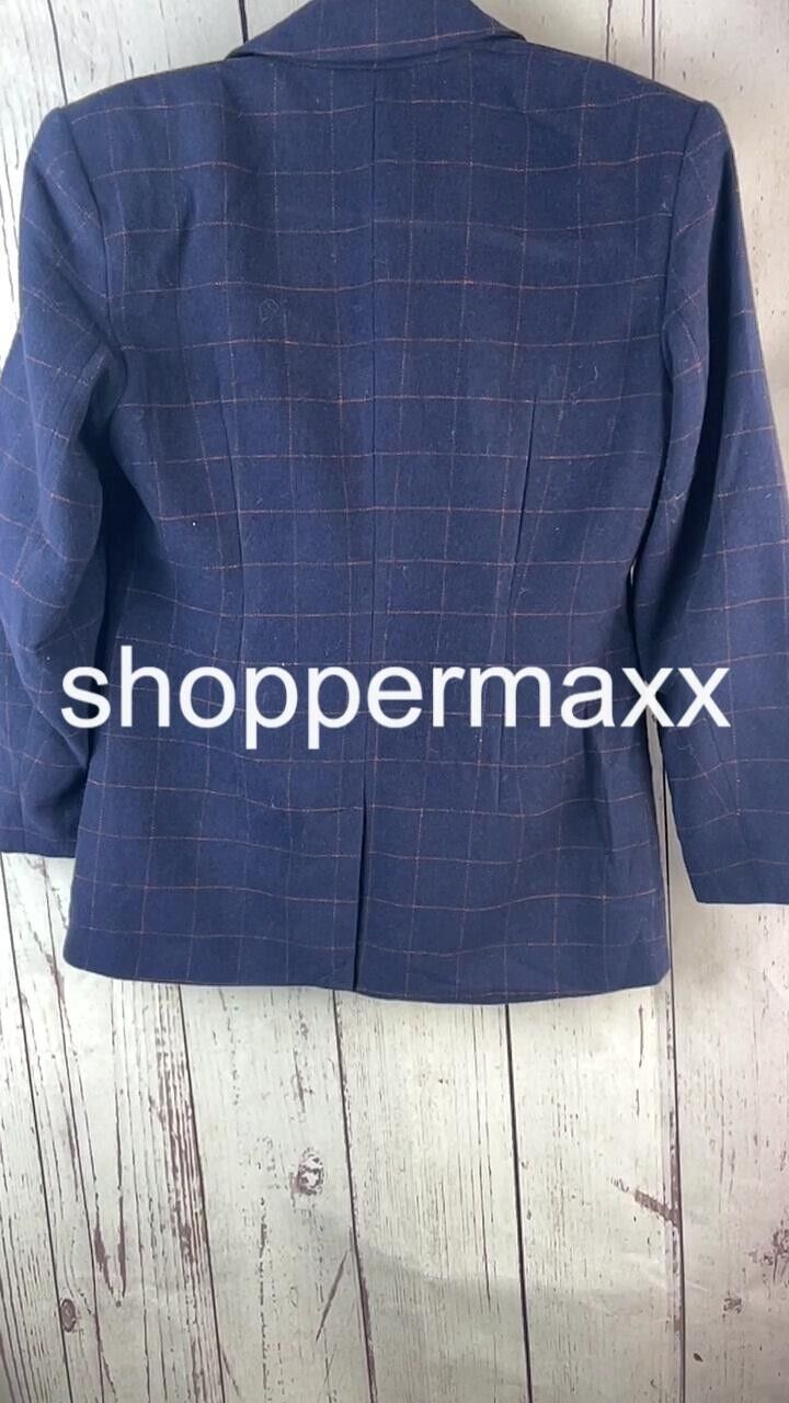 Women's Long Sleeve Prep Check Blazer-Future Collective with Reese Blutstein, S
