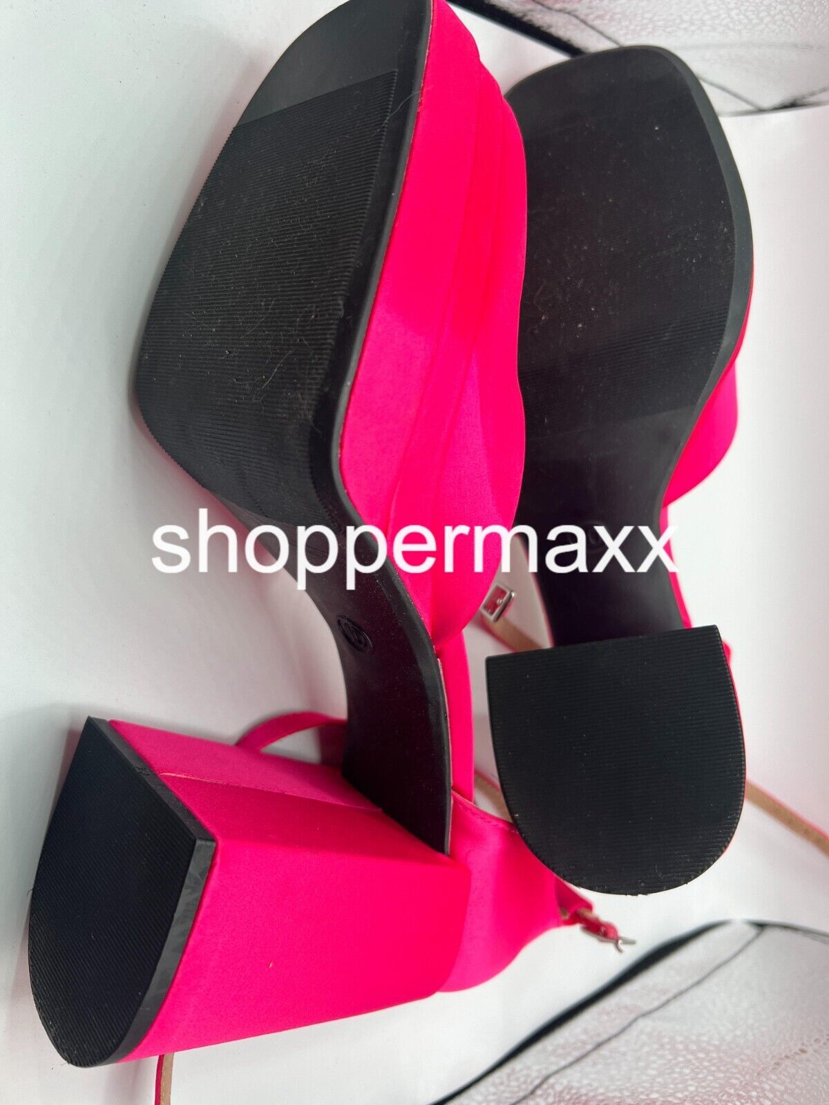 WOMEN'S BIANCA PLATFORM PUMPS - WILD FABLE, COLOR-PINK, SIZE-10