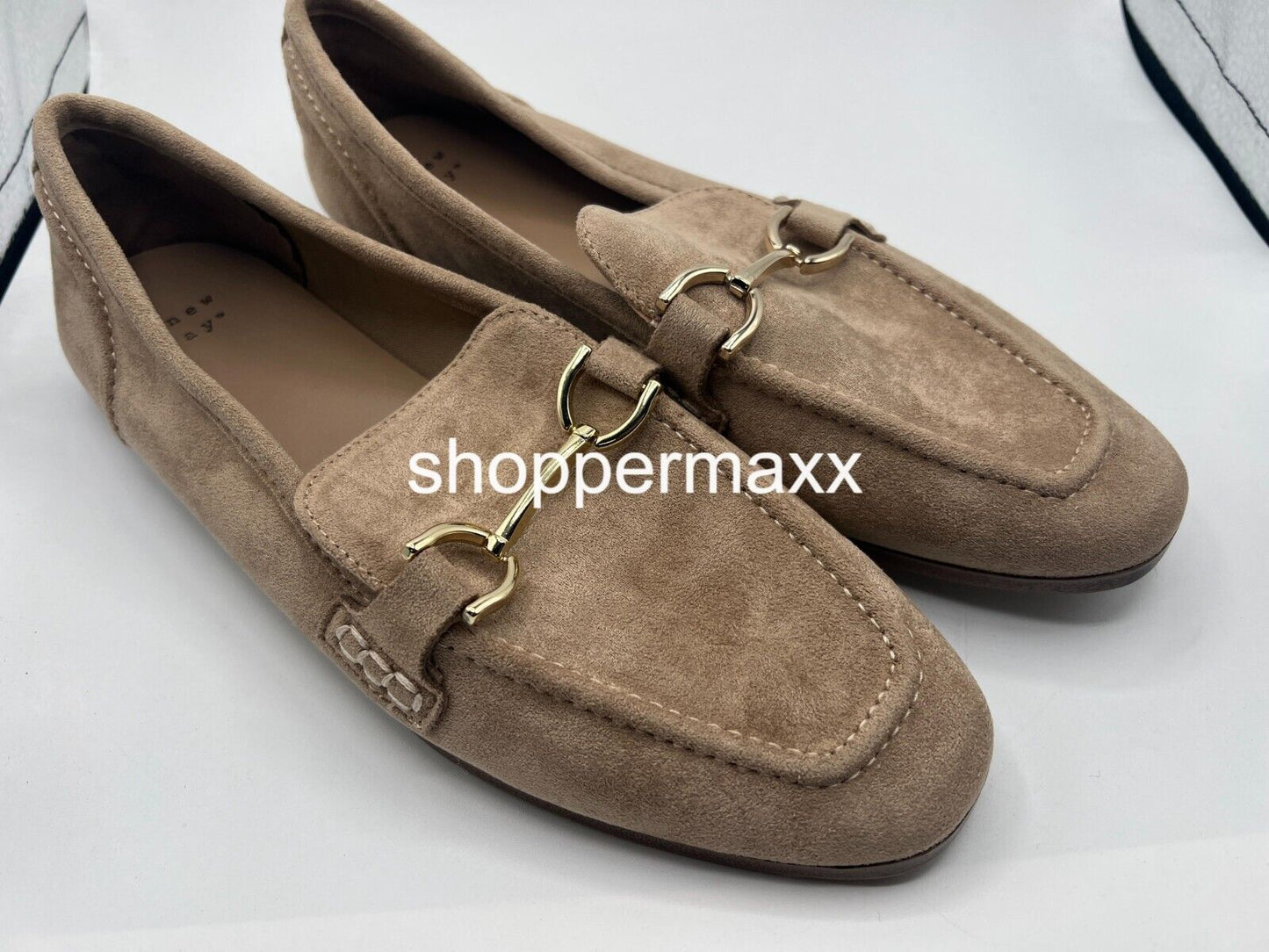 Women's Laurel Loafer Flats with Memory Foam Insole - A New Day, Size-7.5