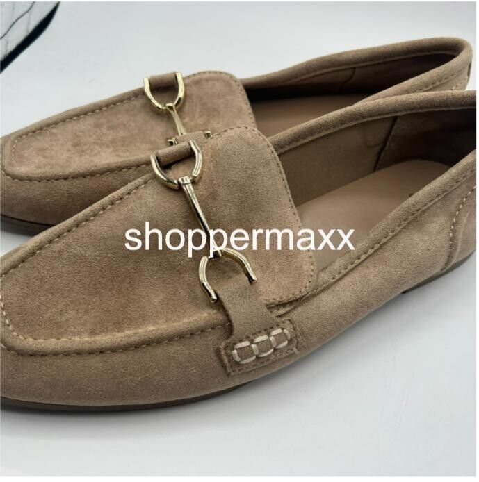Women's Laurel Loafer Flats with Memory Foam Insole - A New Day, Size-7.5