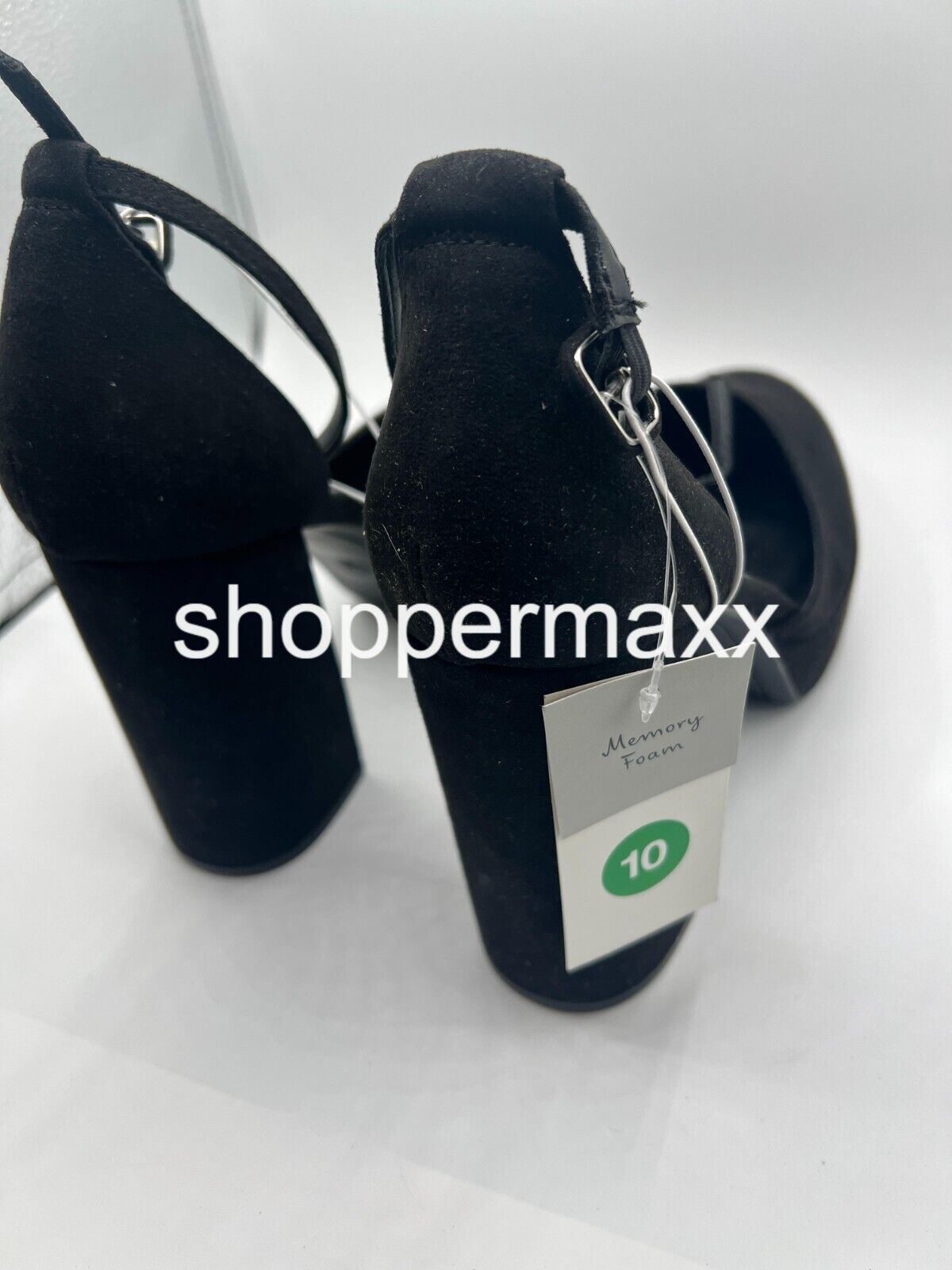 WOMEN'S NOIR PLATFORM PUMPS - A NEW DAY, COLOR- BLACK, SIZE-10