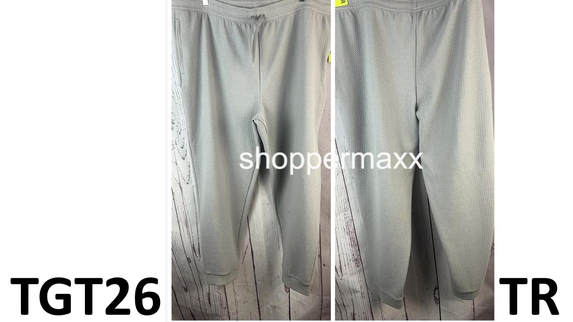 Men's Textured Knit Jogger Pants - All in Motion, Gray, Size XX-Large