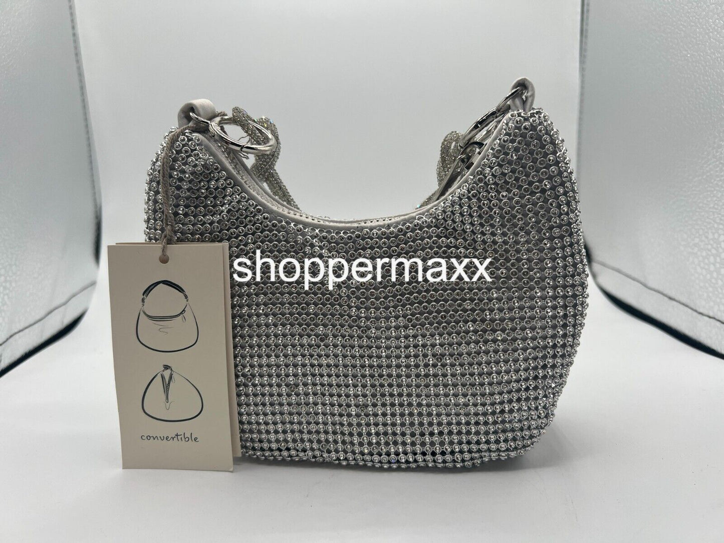Elise Micro Handbag - A New Day, Color- Silver, Size-ONE SZ