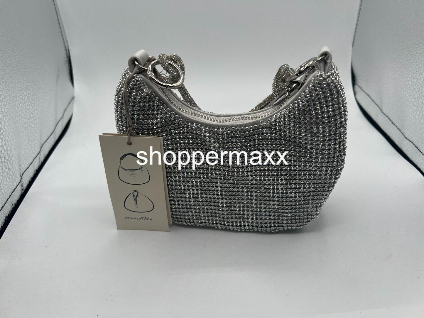 Elise Micro Handbag - A New Day, Color- Silver, Size-ONE SZ