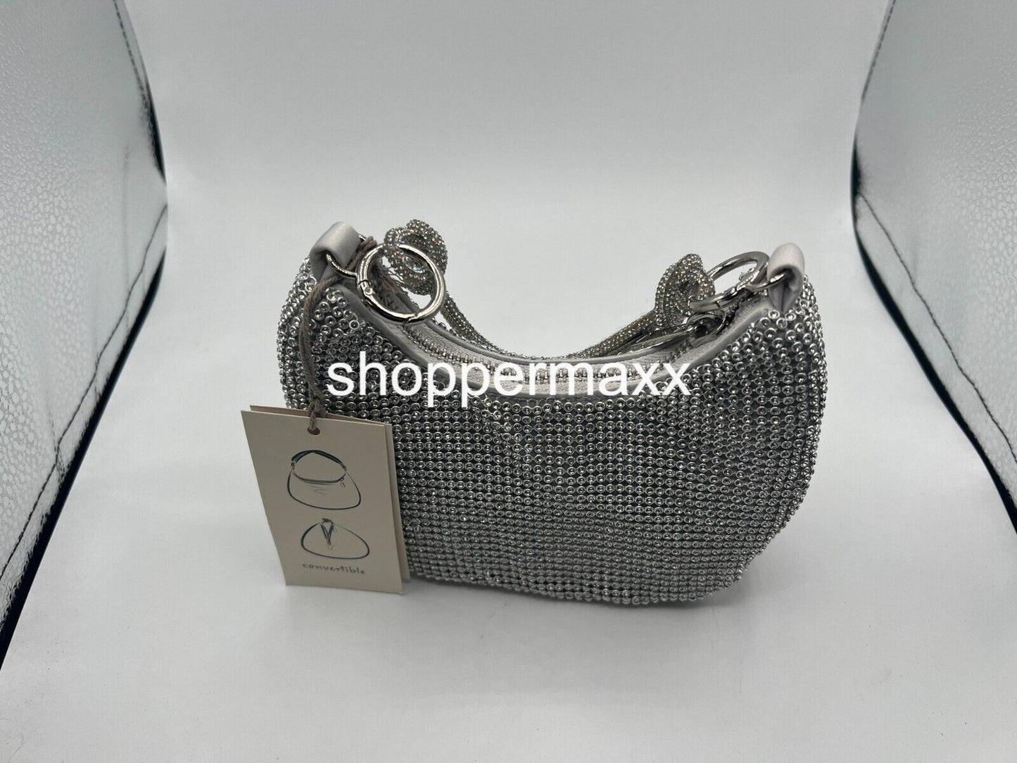 Elise Micro Handbag - A New Day, Color- Silver, Size-ONE SZ