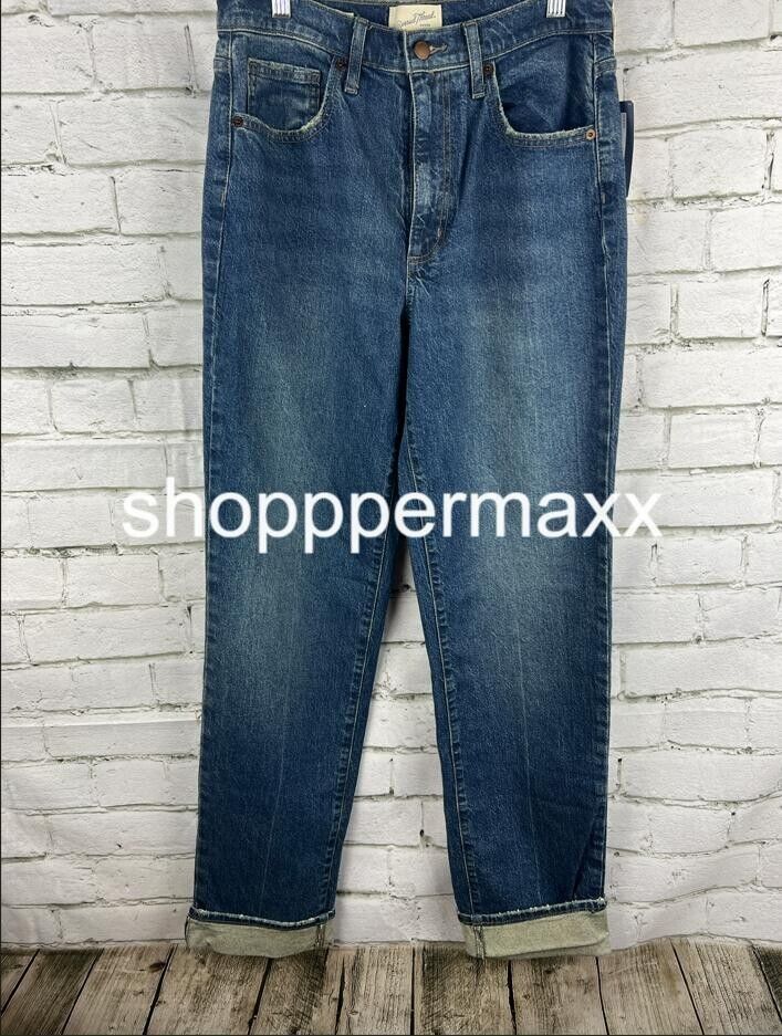Women's High-Rise 90's Straight Jeans - Universal Thread, Dark Wash, Size 8