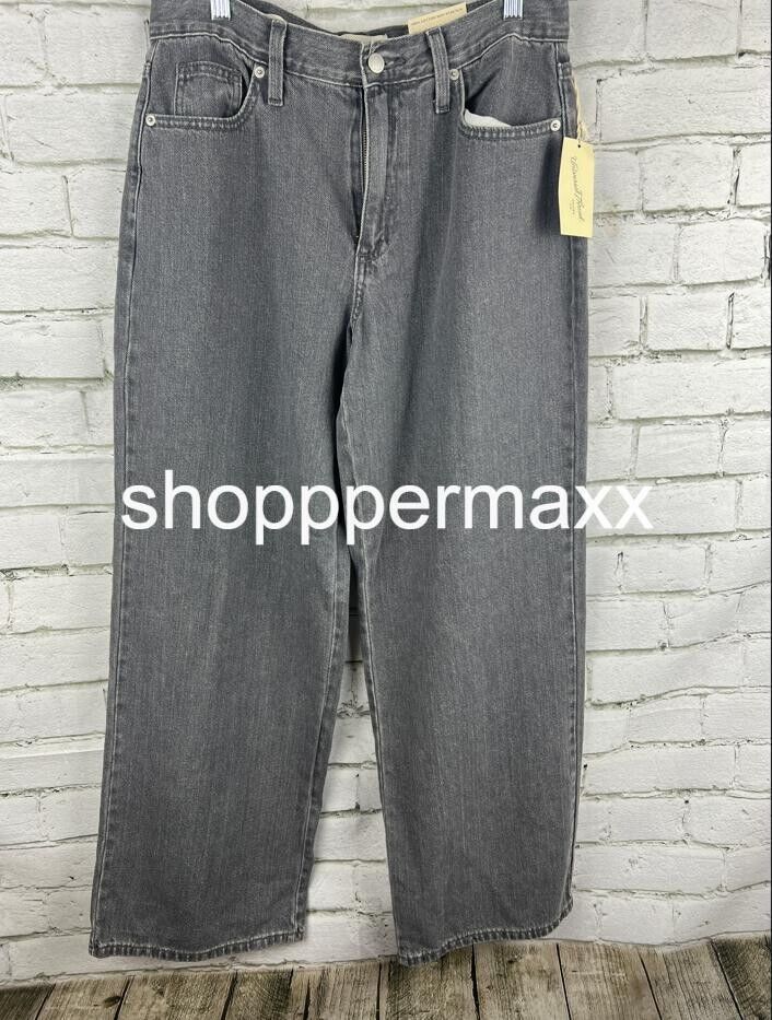 Women's High-Rise Wide Leg Jeans - Universal Thread, Gray Wash, Size 8