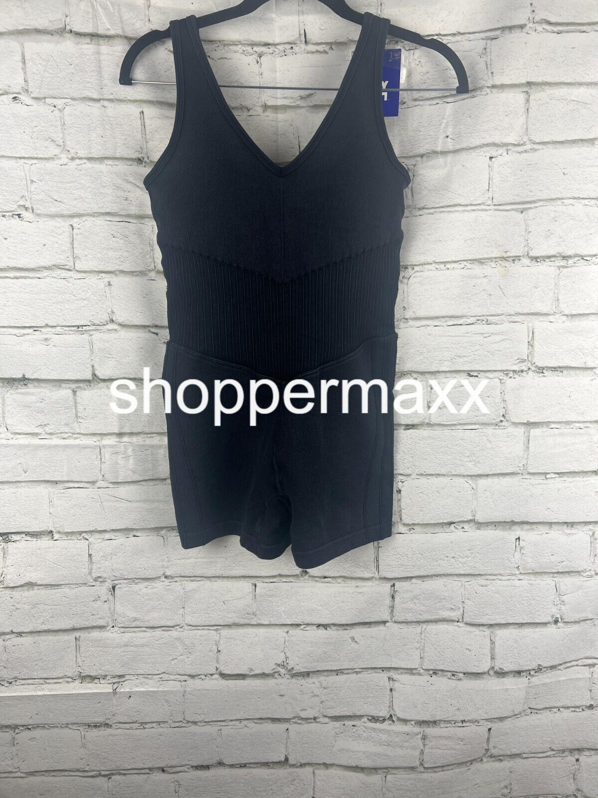 Women's Seamless Short Active Bodysuit - JoyLab, Black, Size Small