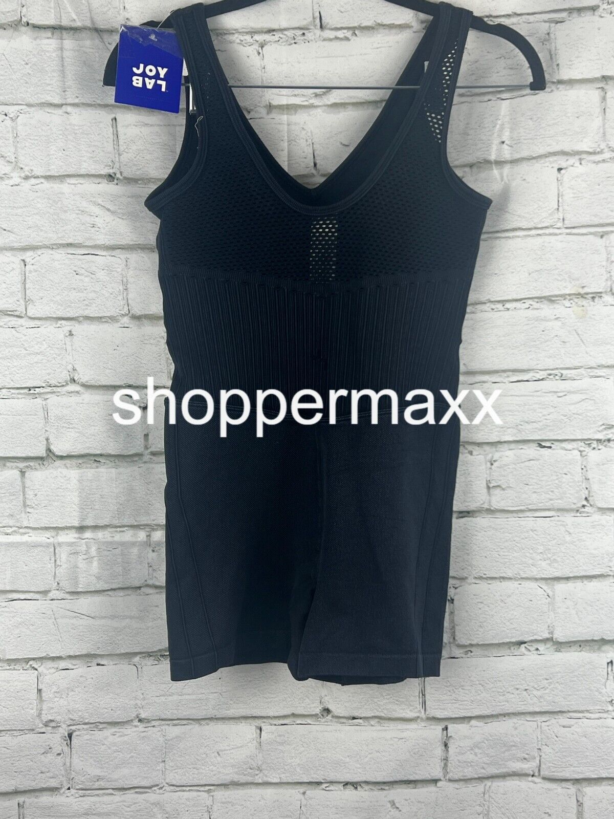 Women's Seamless Short Active Bodysuit - JoyLab, Black, Size Small