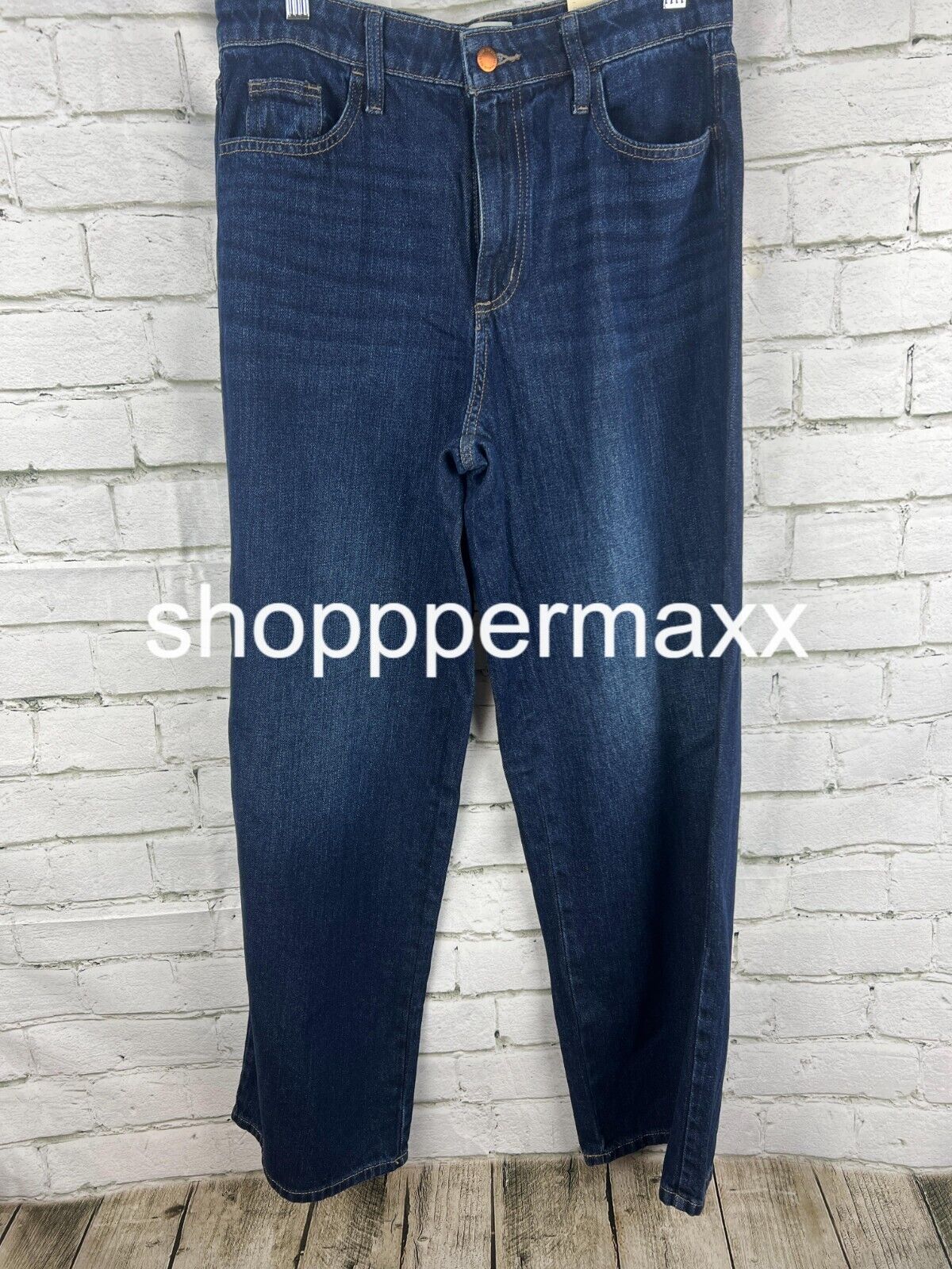 Women's High-Rise Wide Leg Jeans - Universal Thread, Dark Blue, 8 Regular